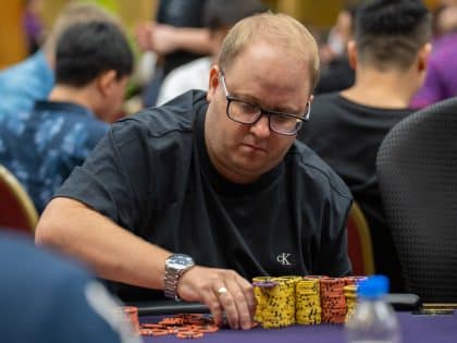 Big Turnout At WPT Cambodia Passport To The WC Championship Warm Up With 398 Entries; James Brooks Leads Day 2 Lineup