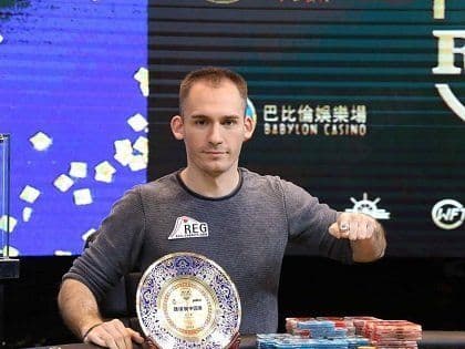 Justin Bonomo takes down Super High Roller Bowl China title for US$4.8 Million