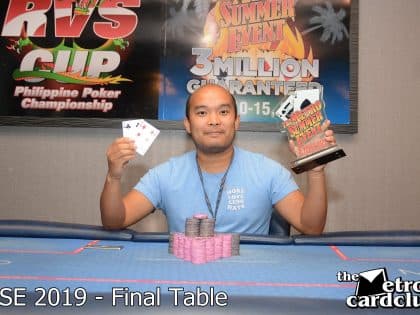 Kai Paulsen takes down the Metro Card Club MSE Main Event