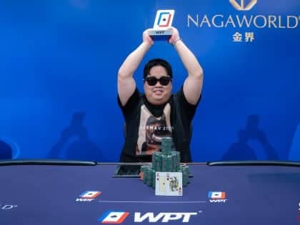 WPT Cambodia Passport To The WC News: Korea’s Dong Hyup Kim Wins First Title At Megastack High Roller