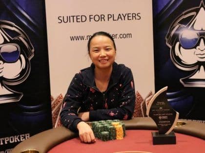 Linglin Zeng captures maiden victory at the $1600 buy-in MSPT Main Event