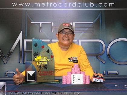 Mark Pagsuyuin tops the massive 1266 entries of the Metro Summer Event