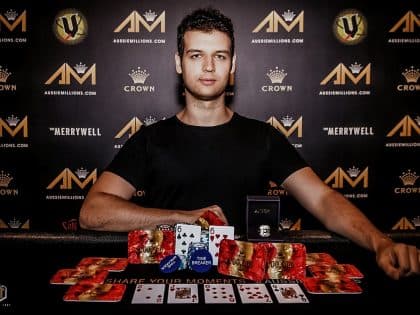 Stellar first half of 2020 for Australia’s Michael Addamo in the High Roller circuit