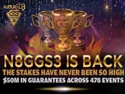 Natural8 announces GG Series 3 with $50M GTD combined with exclusive giveaways