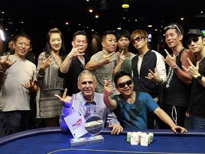 Mitsuhiro Shiga becomes the 1st foreign national to win the NCPO Main Event