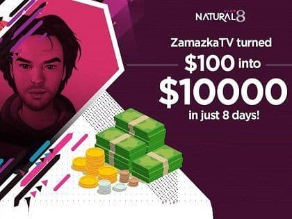 Rinat ‘ZamazkaTV’ Lyapin turns $100 into $10,000 on Natural8