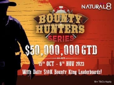 Join the Bounty Hunters Series for a Shot at $50,000,000!