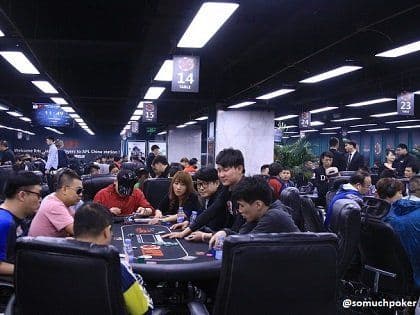 Numbers climbing at the Asia Poker League Main Event