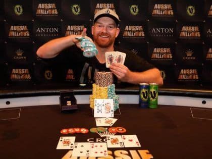 First winners of Aussie Millions 2019