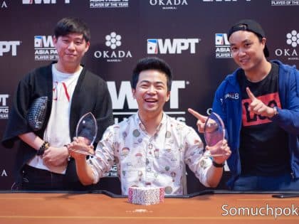 WPT Philippines: final side event winners; Pete Chen becomes only player to win two