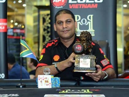 APT Kick-off Vietnam: Rayhaan Adam ships first APT Main Event of 2020; Yohwan Lim, Vincent Li, & Lu Zheng Hao win trophies