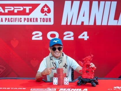 APPT Manila: Lester Edoc Wins PokerStars Red Dragon
