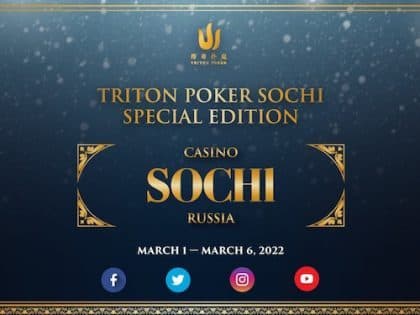 Poker News: MTT Winter Festival and Bootcamp at Unibet Poker; Chico Network hosts $2M GTD Championship Series; 888poker’s $1M Freeroll extravaganza; Triton Poker Sochi Special Edition debuts in Russia