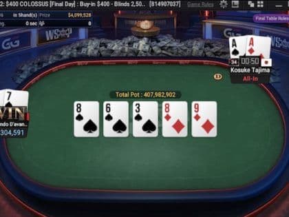 2021 WSOP Online [International]: Italy’s Armando D’avanzo ships the COLOSSUS for first gold bracelet; Kosuke Tajima runner up