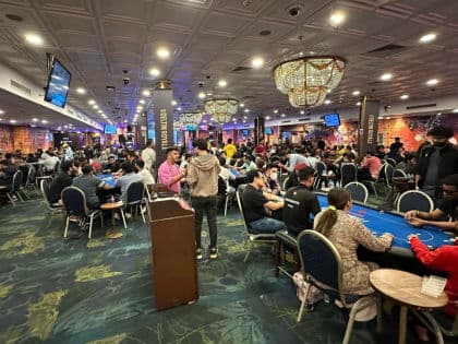 World Poker Tour Prime India in full swing onboard the Deltin Royale; Main Event Day 1A in progress