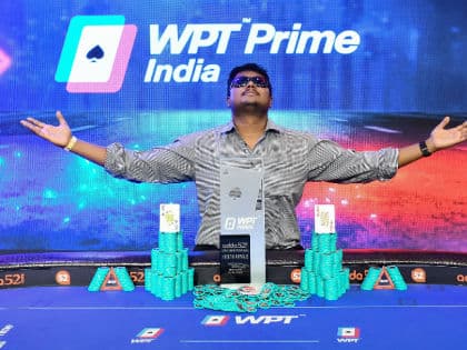 Prasit Chowdhury wins WPT Prime India Main Event for IN₹ 8.66M (~US$ 105,800); up next WPT Prime events in Slovakia and Vietnam