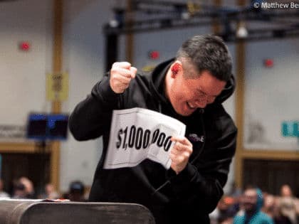 [Interview] Patrick Liang on drawing the $1,000,000 WSOP Mystery Millions bounty reward!