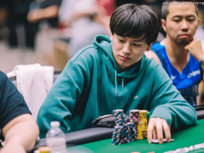 2023 WSOP: Main Event Day 1A closes with 23 Asian players advancing; Shota Nakanishi leads; Daewoong Song, Pete Chen run deep at COLOSSUS