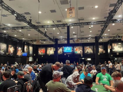 Record breaking WSOP Main Event, 10,043 entries, $93M+ prize pool; 678 tables strong; drama erupts over payout distribution