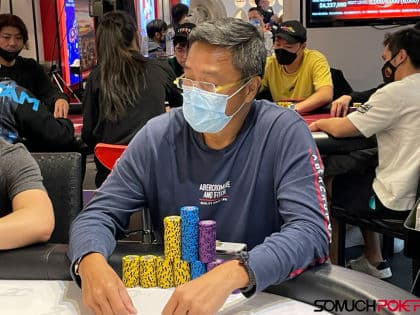 WPT Prime Taiwan Main Event: Singapore’s Carter Chan delivers the bubble to earn Day 1A chip lead