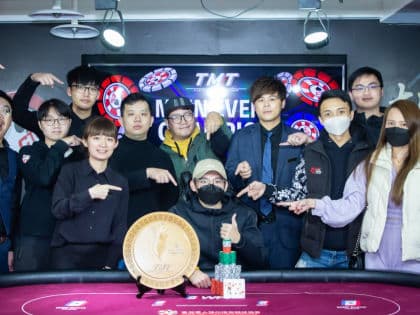 Taiwan Millions Tournament 13 pays out over $1M; Ding Siang Lin wins Main Event; Lok Ming Chan, Yu Wei Chang, Zong Chi He among top highlights