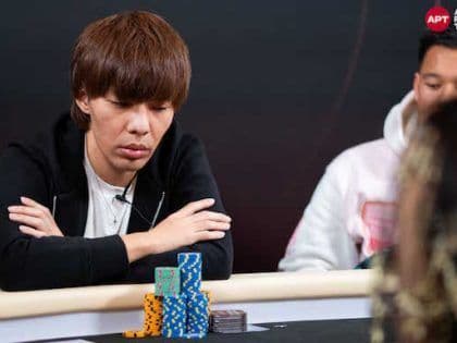 APT Incheon Main Event: Japan’s Shoichiro Tamaki stacks high up on sixteen player survivor list; KRW 346,647,000 (~US$ 262,090) awaits champion