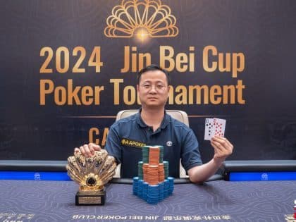 Jin Bei Cup: Xiao Yao bulldozes through Single Day NLH