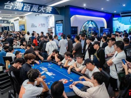 Taiwan Millions Tournament Day 1G Draws 1,224; Pot Rises to $1.2 Million