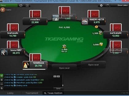 Exclusive Freeroll on Tigergaming: $100 prize pool, No deposit needed