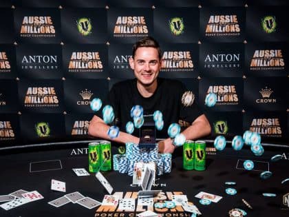 Aussie Millions: Red hot Toby Lewis wins the 50K Challenge and runner-up at the 25K; Vincent Huang wins ring #2