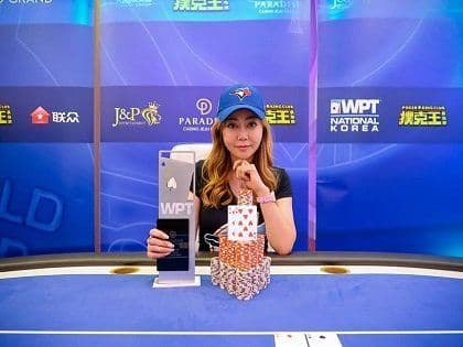 Jessica Bian Hong Yang wins first-ever title at the WPT Korea Main Event