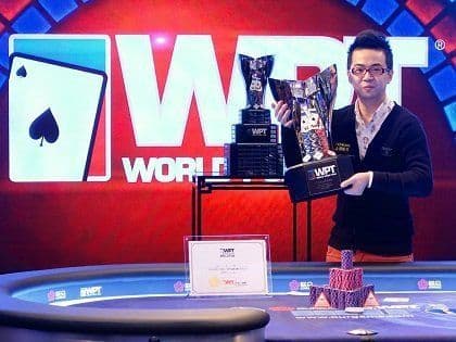 First major victory for Pete Chen at the inaugural WPT Beijing