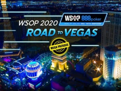 Win a WSOP Package for as low as $0.01 on 888Poker