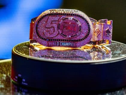 WSOP Main Event 2019:  Hossein Ensan leads the way; Final Table in full swing as five survive