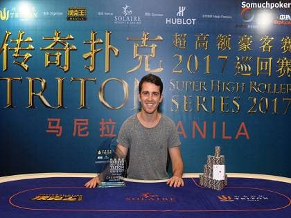 Koray Aldemir ships in the 2017 Triton SHR series Main Event title