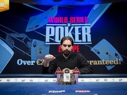 WSOPE Europe Main Event: Alexandros Kolonias crowned champion