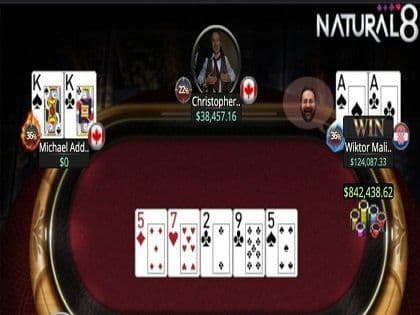 Did Wiktor Malinowski win the biggest NLH pot in online poker history?