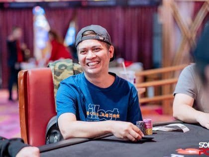 Manila Megastack 17 Main Event Flight B breaches guarantee, Philippines’ Rick Jason Ambata bags the lead; Last chance to qualify today