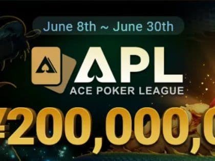 Last Chance To Enter Ace Poker League – APL Online Series Main Event on Natural8