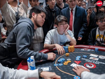 APT Hanoi Billions Main Event field crunches to 351 ITM players