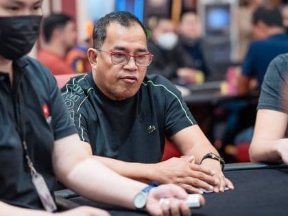 Philippines’ Alfredo Boligor leads Manila Super Series 19 Main Event Final Nine; PHP 2.2M (~USD 39K) listed up top