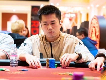 Red Dragon Poker Tour Jeju 2024 Championship Event underway, Chen Weihang towers over Day 1A field