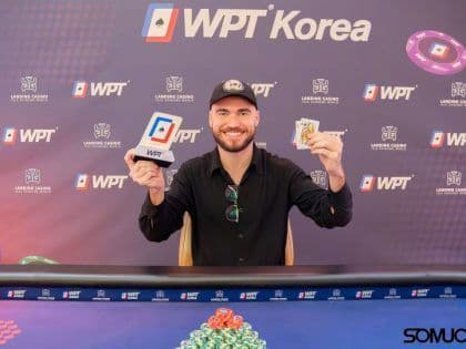 Final wrap: WPT Korea pays out over $5.9M; Daniel Merrilees, Vincent Chauve among final winners; up next WPT Prime Taiwan -August 8 to 21