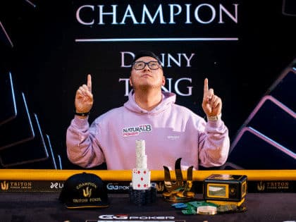 Triton Super High Roller Series London Recap: Koon Binks Ninth Crown; Danny Tang, Wai Kin Yong Lead Asian Rumble