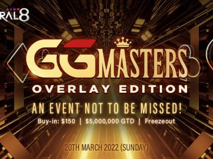 Get a Free $150 Ticket to the March 20th $5m Guaranteed GG Masters