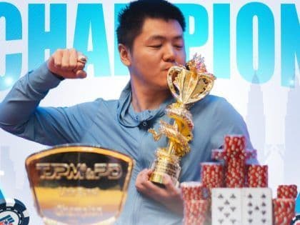 Jihao Chen Wins Record-Breaking Poker Dream 9 Malaysia Main Event