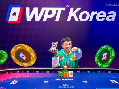 WPT Korea 2024: Jin Boxin, Andrew Matahira, Xu Jie, Jun Weng, and Takeya Naoto claim side event wins