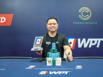 WPT Cambodia: Jonald Garcia clinches Championship Warm Up; Hwany Lee, Will Kwok win events