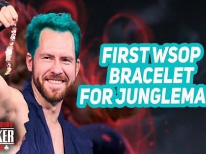 Videos of the Week: Jungleman Wins First Gold Bracelet, Doyle Brunson in the WSOP Main Event, Durrrr Vs. Gman Hand Analyzed, The Best Hero Calls EVER & More!