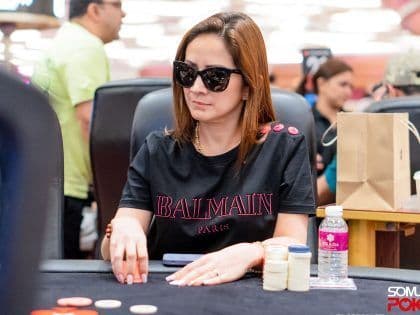 Karen Talamayan bags massive stack at Manila Super Series 20 Main Event Flight B